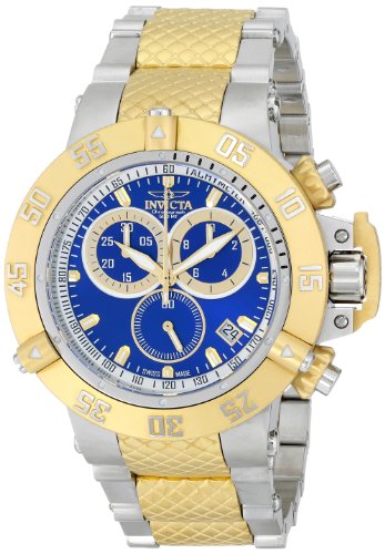 AAA 1:1 Replica Invicta Mens Watches Blue Dial Swiss Quartz 50MM 15946 Watch