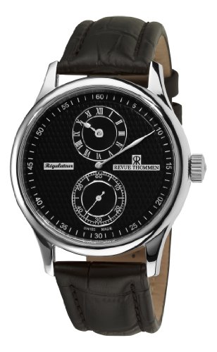 AAA 1:1 Replica Revue-Thommen Mens Watches Black Dial Automatic 42MM 16065.2537 Watch