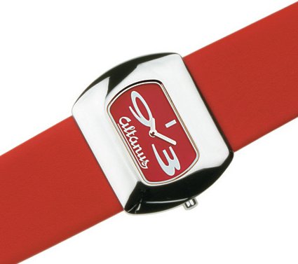 AAA 1:1 Replica Altanus-Geneve Ladies Watches Red Dial Swiss Quartz 40MM 16078-01 Watch