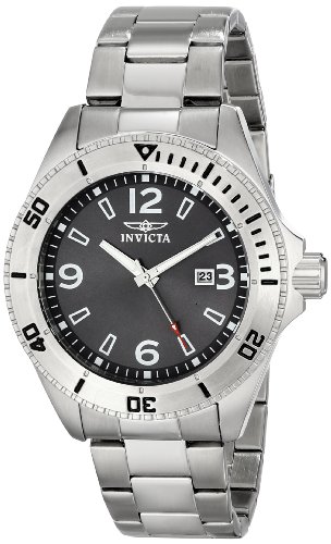 AAA 1:1 Replica Invicta Mens Watches Gray Dial Japanese Quartz 45MM 16330 Watch