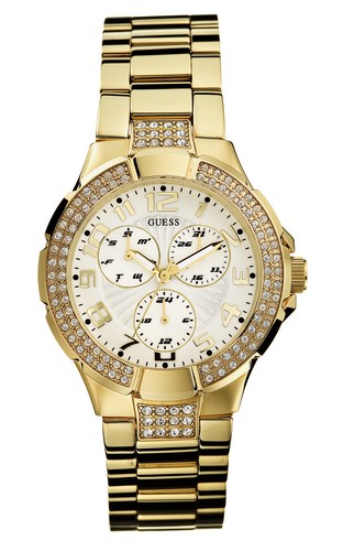 AAA 1:1 Replica Guess Ladies Watches White Dial Quartz 16540L1 Watch