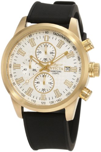 AAA 1:1 Replica Invicta Mens Watches Silver Dial Japanese Quartz 44MM 1681 Watch