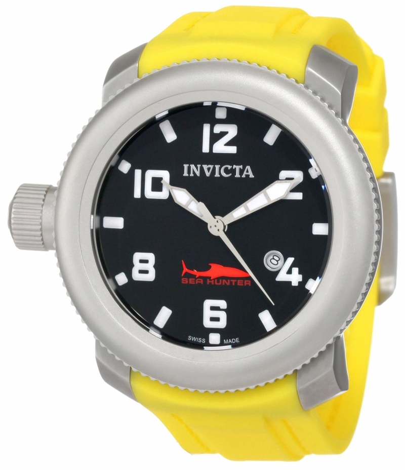 AAA 1:1 Replica Invicta Mens Watches Black Dial Swiss Quartz 47MM 1689 Watch