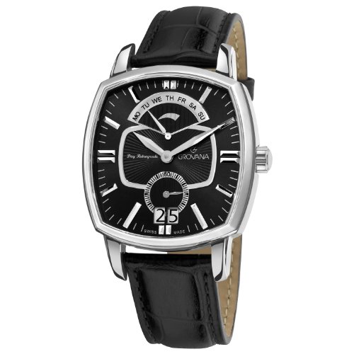 AAA 1:1 Replica Grovana Mens Watches Black Dial Swiss Quartz 38MM 1717.1537 Watch