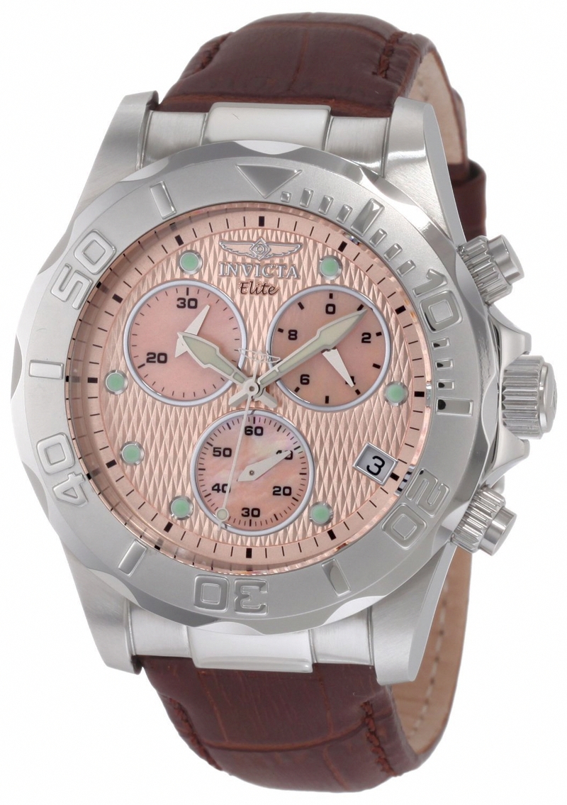 AAA 1:1 Replica Invicta Mens Watches Pearl Dial Swiss Quartz 44MM 1718 Watch