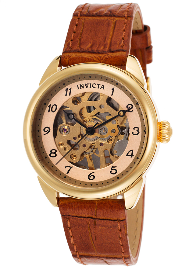 AAA 1:1 Replica Invicta-Specialty Ladies Watches Skeletal Dial Mechanical 36MM 17199 Watch