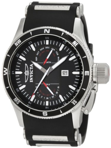 AAA 1:1 Replica Invicta Mens Watches Black Dial Swiss Quartz 48MM 1746 Watch