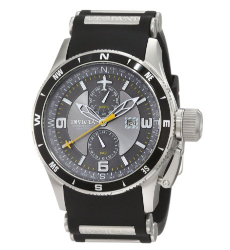 AAA 1:1 Replica Invicta Mens Watches Silver Dial Swiss Quartz 48MM 1752 Watch