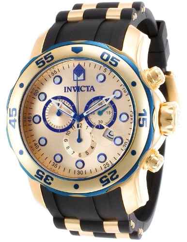 AAA 1:1 Replica Invicta-Pro-Diver Mens Watches Gold Dial Quartz 48MM 17887 Watch