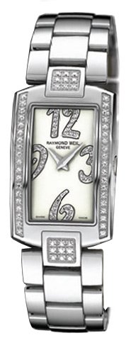 AAA 1:1 Replica Raymond-Weil-Shine Ladies Watches Silver Dial Swiss Quartz 25MM 1800-ST2-05383 Watch