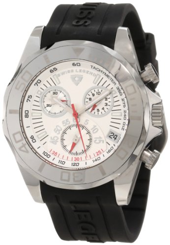 AAA 1:1 Replica Swiss-Legend Mens Watches Silver Dial Swiss Quartz 45MM 18010-02 Watch