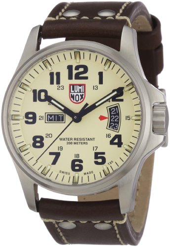 AAA 1:1 Replica Luminox Mens Watches Beige Dial Quartz 42MM 1827 Watch