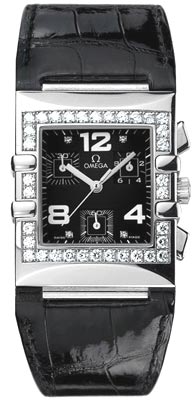 AAA 1:1 Replica Omega-Constellation-Series Watches Black Dial 1847.55.11 Watch