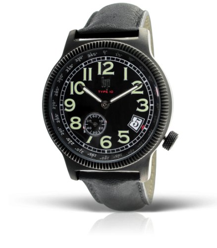 AAA 1:1 Replica Lip Mens Watches Black Dial Quartz 40MM 1851012 Watch