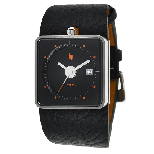 AAA 1:1 Replica Lip Mens Watches Black Dial Quartz 35 x 35MM 1871212 Watch