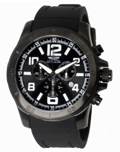 AAA 1:1 Replica Invicta Mens Watches Black Dial Swiss Quartz 1922 Watch