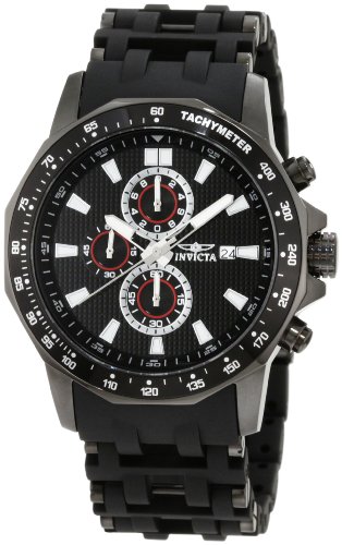 AAA 1:1 Replica Invicta Mens Watches Black Dial Japanese Quartz 50MM 1933 Watch