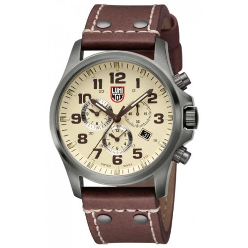 AAA 1:1 Replica Luminox-Land-Series Mens Watches Brown Dial Quartz 45MM 1947 Watch