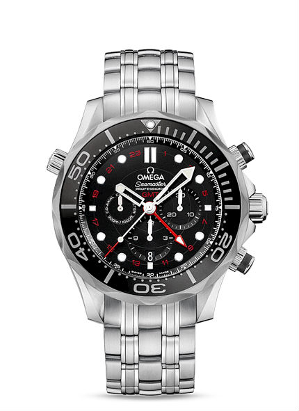 AAA 1:1 Replica Omega-Seamaster-Series Mens Watches Black Dial Automatic Chronometer 44MM 212.30.44.52.01.001 Watch