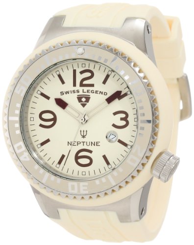 AAA 1:1 Replica Swiss-Legend Mens Watches Beige Dial Swiss Quartz 52MM 21818P-16 Watch