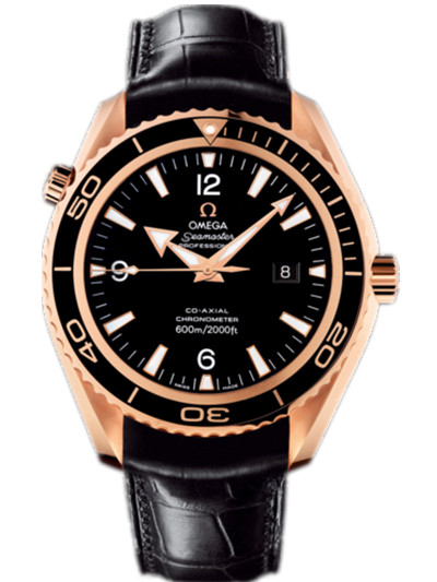AAA 1:1 Replica Omega-Seamaster-Series Mens Watches Black Dial Automatic Self-wind 45.5MM 222.63.46.20.01.001 Watch
