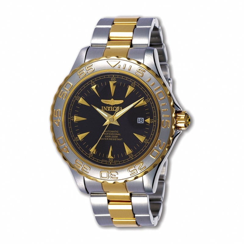 AAA 1:1 Replica Invicta Mens Watches Black Dial Automatic Self-wind 47MM 2308 Watch