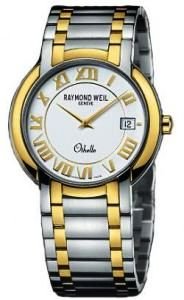 AAA 1:1 Replica Raymond-Weil Mens Watches White Dial Quartz 37MM 2310-STG-00308 Watch