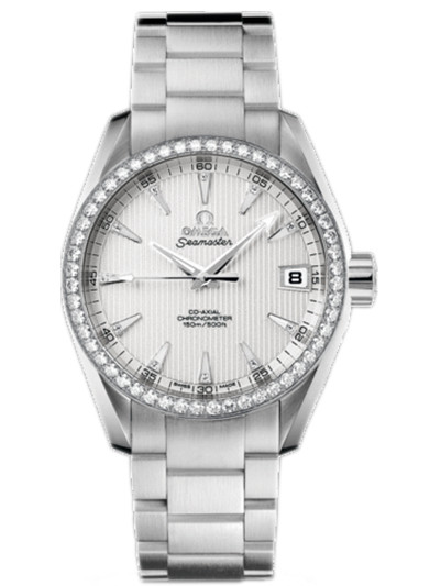 AAA 1:1 Replica Omega-Seamaster-Series Ladies Watches Gray Dial Automatic Self-wind 38.5MM 231.55.39.21.52.001 Watch