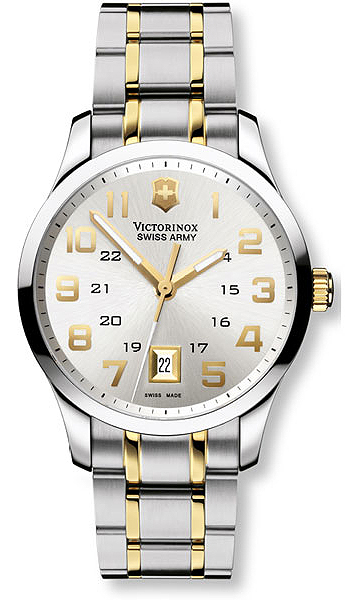 AAA 1:1 Replica Victorinox-Swiss-Army-Alliance Mens Watches Silver Dial Quartz 241324 Watch