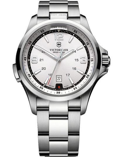 AAA 1:1 Replica Victorinox-Swiss-Army Mens Watches White Dial Quartz 42MM 241571 Watch