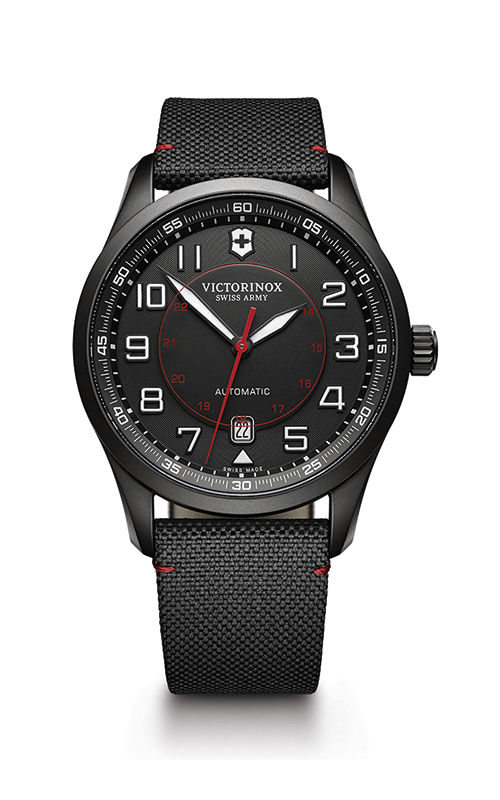 AAA 1:1 Replica Victorinox-Swiss-Army-Airboss Mens Watches Black Dial Automatic 42MM 241720 Watch