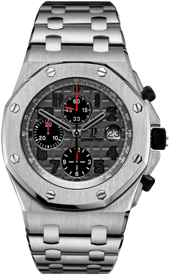 AAA 1:1 Replica Audemars-Piguet-Royal-Oak-Offshore Mens Watches Gray Dial Automatic 42MM 26170TI.OO.1000TI.01 Watch