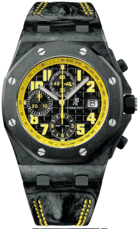 AAA 1:1 Replica Audemars-Piguet-Royal-Oak-Offshore Mens Watches Black Dial Automatic 42MM 26176FO.OO.D101CR.02 Watch