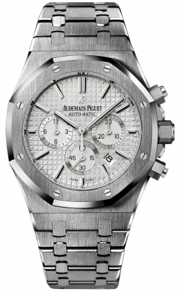 AAA 1:1 Replica Audemars-Piguet-Royal-Oak Mens Watches Silver Dial Automatic 41MM 26320ST.OO.1220ST.02 Watch