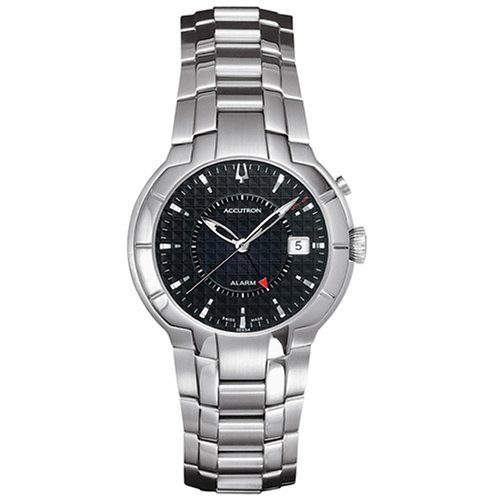 AAA 1:1 Replica Accutron Mens Watches Black Dial Swiss quartz 26B34 Watch