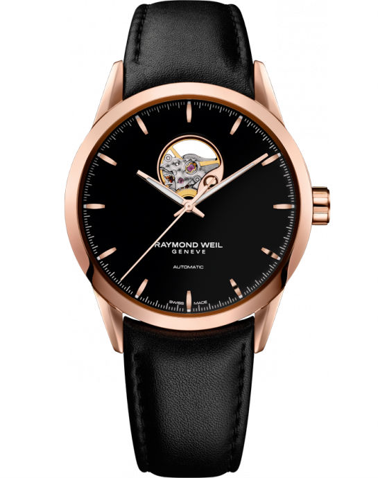AAA 1:1 Replica Raymond-Weil-Freelancer Mens Watches Black Dial Automatic 42.5MM 2710-PC5-20011 Watch