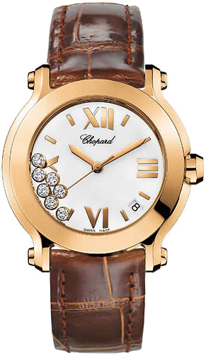 AAA 1:1 Replica Chopard-Happy-Sport Ladies Watches White Dial Quartz 36MM 277471-5001 Watch