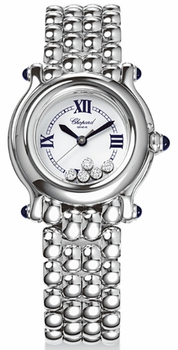 AAA 1:1 Replica Chopard-Happy-Sport Ladies Watches White Dial Quartz 26MM 278250-3006 Watch
