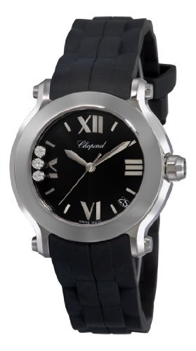 AAA 1:1 Replica Chopard Ladies Watches Black Dial Swiss Quartz 36MM 278475-3014 Watch