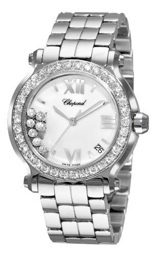AAA 1:1 Replica Chopard-Happy-Sport Ladies Watches White Dial Quartz FixedMM 278478-2001 Watch