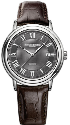 AAA 1:1 Replica Raymond-Weil Mens Watches Gray Dial Automatic 39.5MM 2837-STC-00609 Watch