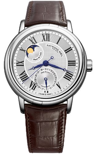 AAA 1:1 Replica Raymond-Weil Mens Watches Silver Dial Automatic 39MM 2839-STC-00659 Watch