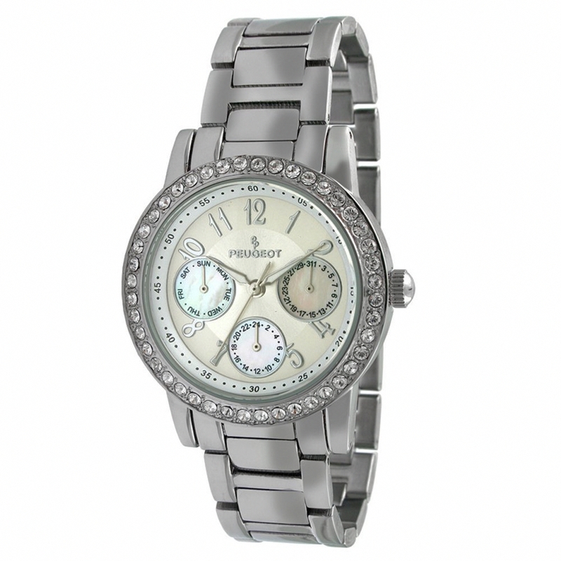 AAA 1:1 Replica Peugeot-Women Ladies Watches Silver Dial Japanese Quartz 35MM 2937SL Watch