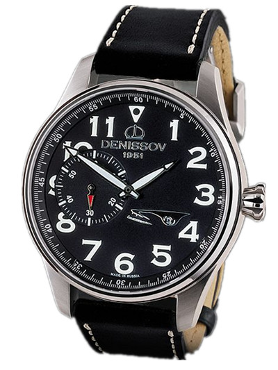 AAA 1:1 Replica Denissov-Barracuda Mens Watches Black Dial Mechanical 47MM 3105.1026.B.B4 Watch