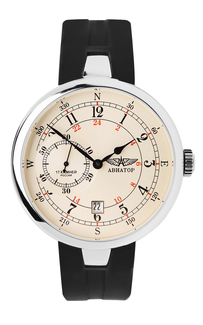 AAA 1:1 Replica Aviator-The-45-Mm Mens Watches Cream Dial Mechanical 45MM 3105/1381681 Watch