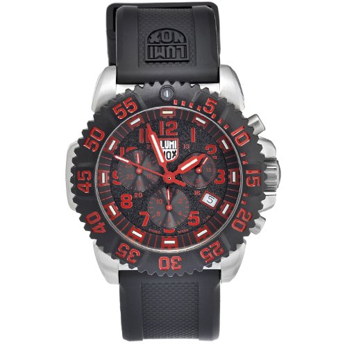 AAA 1:1 Replica Luminox-Sea-Series Mens Watches Black Dial Quartz 44MM 3195 Watch