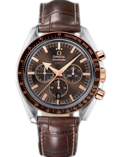 AAA 1:1 Replica Omega-Speedmaster-Series Mens Watches Brown Dial Automatic Self-wind 42MM 321.93.42.50.13.001 Watch