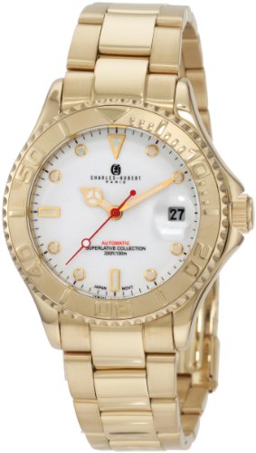 AAA 1:1 Replica Charles-hubert Mens Watches White Dial Automatic 40MM 3514-GW Watch