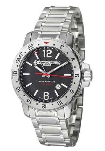 AAA 1:1 Replica Raymond-Weil-Sport Mens Watches Black Dial Automatic 44MM 3800-ST-05207 Watch