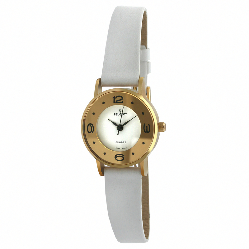 AAA 1:1 Replica Peugeot-Vintage Ladies Watches White Dial Quartz 23MM 380-4 Watch